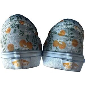 Vans Doheny Citrus Womens Size 5 Shoes Sneakers Low Top Oranges Floral